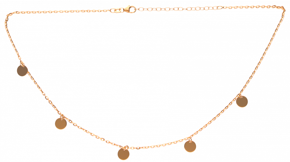 Collier Anker diamantiert