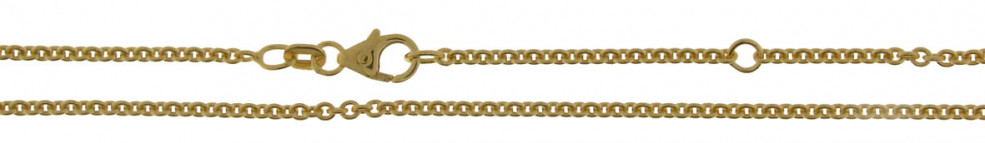 Necklace incl.loop Anchor round 2mm