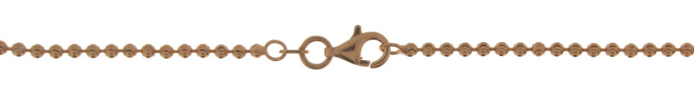 Necklace Ball-dia-cut 2mm