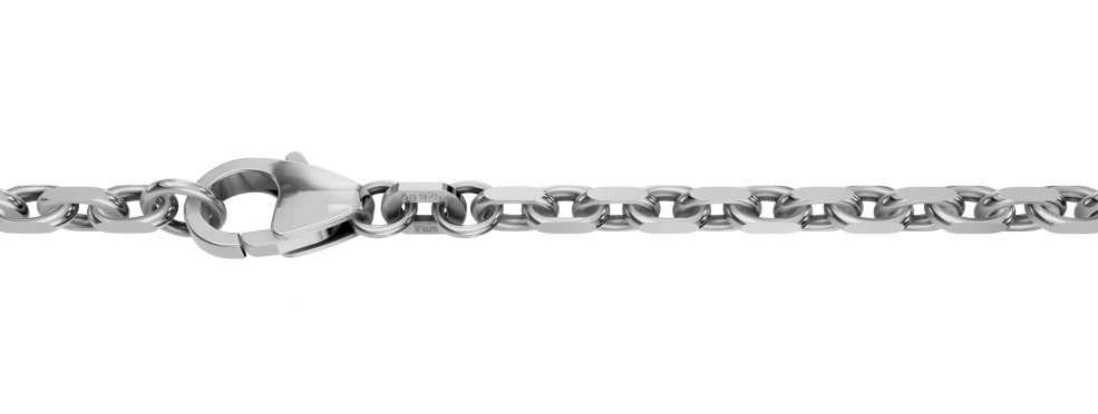 Armband Anker diamantiert 2.5mm