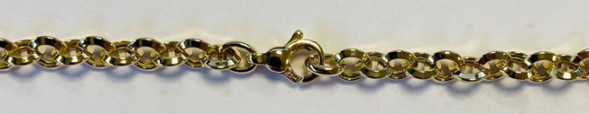 Collier Fantasie hohl 6.5mm
