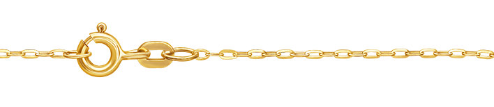 Necklace Anchor flat 1.3mm