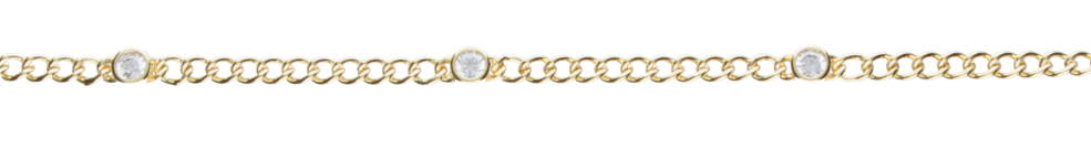 Necklace Curb chain round