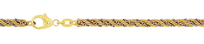 Collier Kordel hohl 3.3mm