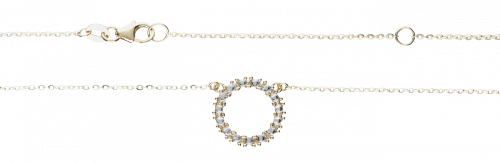 Necklace incl.loop Anchor flat
