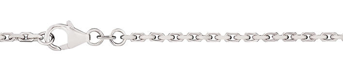 Bracelet Anchor diamond cut 2mm