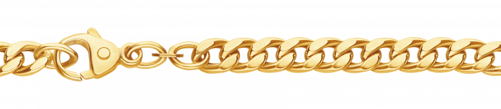 Armband Panzer hohl 4.85mm