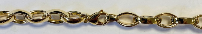 Collier Fantasie hohl 10mm