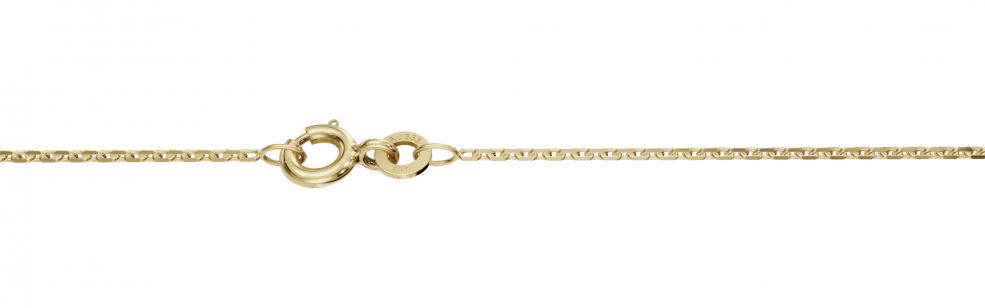 Necklace Anchor diamond cut 1.15mm