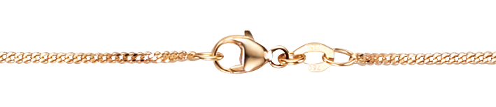 Necklace Curb chain 1.4mm