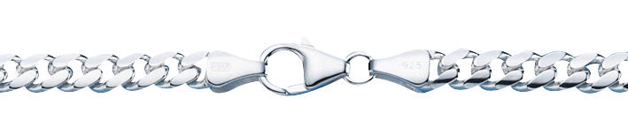 Armband Panzer oval diamantiert 5.3mm