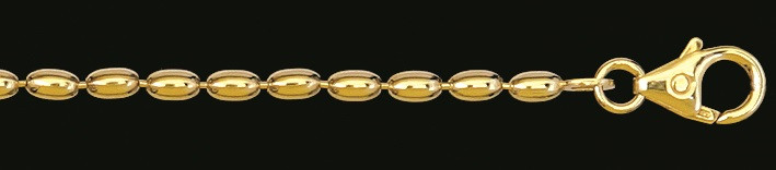 Collier Oliven-Kette 2.3mm
