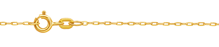 Necklace Anchor flat 1.1mm