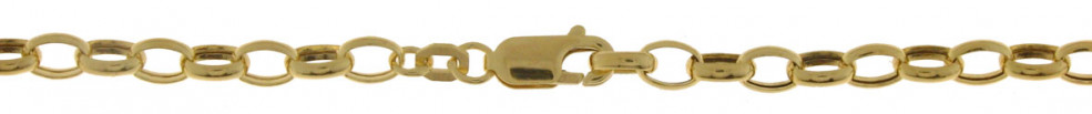 Bracelet Belcher chain hollow