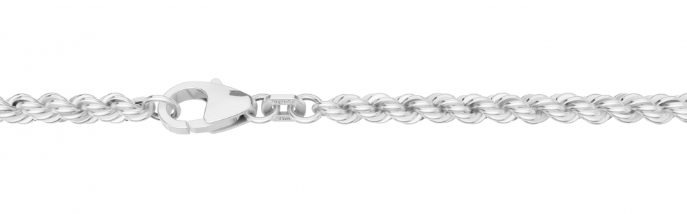 Necklace Rope chain solid 3.1mm