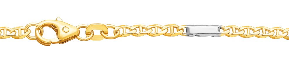 Bracelet Curb trace chain 2.3mm