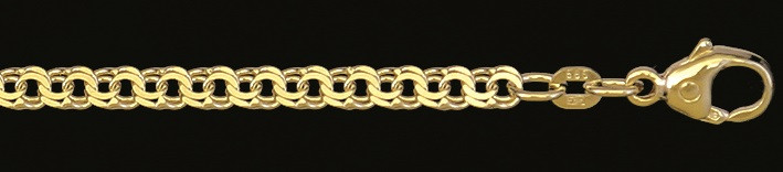 Bracelet Garibaldi chain 3.2mm