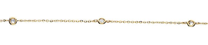 Collier Anker diamantiert