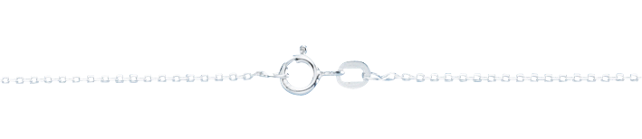 Necklet Anchor diamond cut chain width 1.15mm