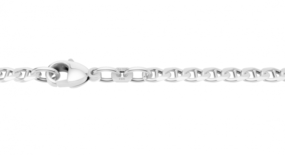 Bracelet Curb trace chain 3.7mm