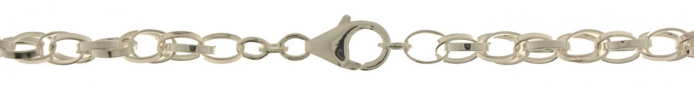 Bracelet Double anchor chain width 5.7mm