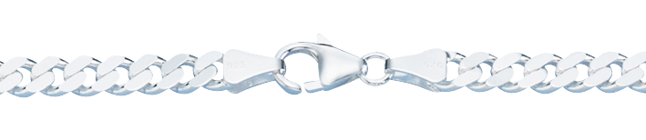 Necklace Curb chain 5.4mm