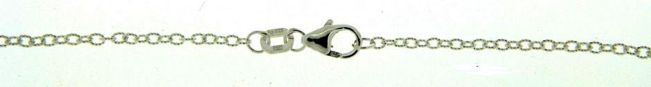 Ankle chain Anchor grooved 1.8mm