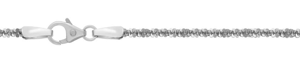 Necklet Criss-cross-chain chain width 1.4mm