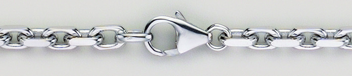 Bracelet Anchor diamond cut 4mm