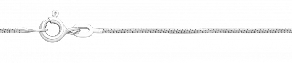 Necklace Snake diamond cut 0.9mm