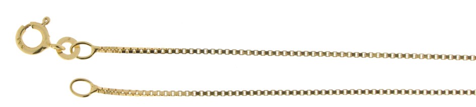 Bracelet Box chain 0.9mm