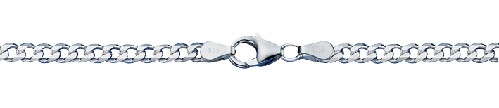 Necklace Curb Chain 3.6mm