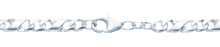 Collier Dollar-Kette 5.4mm