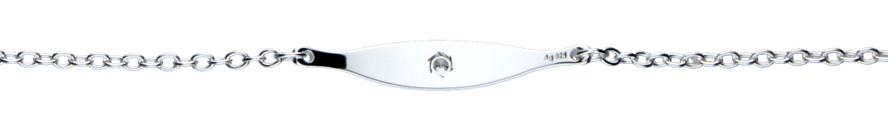Id-Armband Anker rund