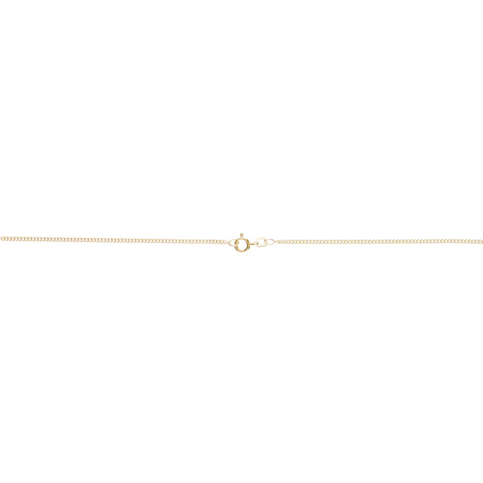 Necklace Curb chain round 1.7mm