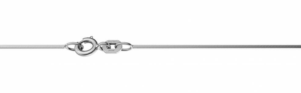 Necklace Snake diamond cut 0.9mm