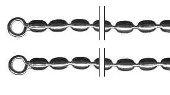 part Olive chain 2.3mm