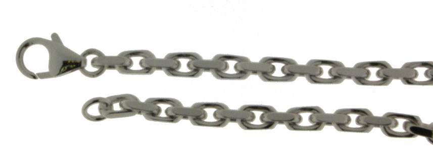 Bracelet Anchor diamond cut 4mm