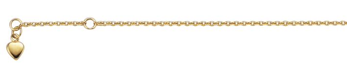 Ankle chain Anchor round 1.5mm