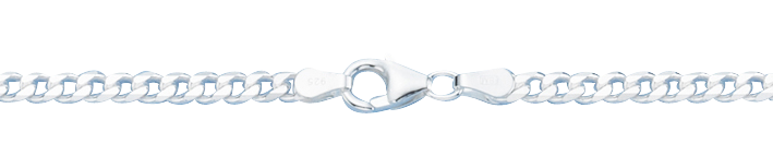 Necklace Curb Chain 3.6mm