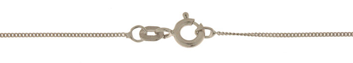 Necklace Curb chain 0.8mm