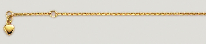 Ankle chain Anchor round 1.5mm