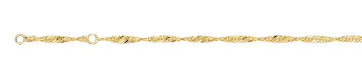 Ankle chain Singapore 2.4mm
