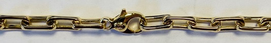 Collier Fantasie hohl 5mm