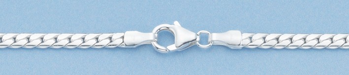 Necklace Curb chain oval 3.6mm