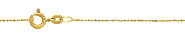 Collier Criss-cross-Kette 0.7mm