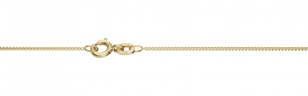 Necklace Curb chain 0.8mm