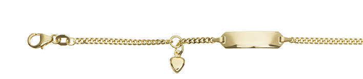 Id-Bracelet Curb chain 2.1mm