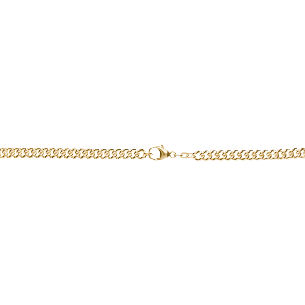 Bracelet Curb chain round 6.5mm