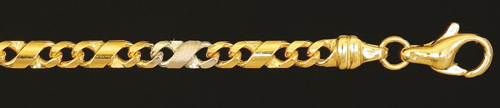 Collier Dollar-Kette 3.1mm